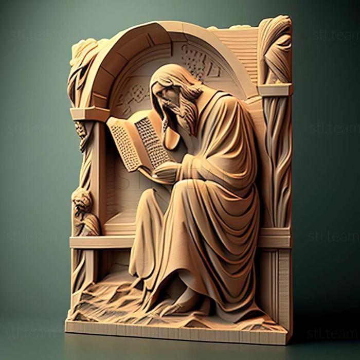 3D model New Testament (STL)